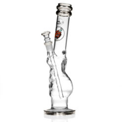 Agung Gripper Full Glass Bong White 33cm