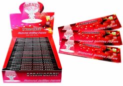 Hornet Rolling Papers King Size - Strawberry Flavour