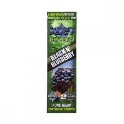 Juicy Hemp Wraps Black N Blueberry