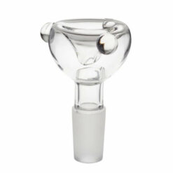 Bubble Glass Cone Piece 14mm - Clear
