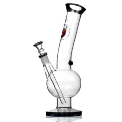 Agung Glass Slider Bubble Bong Black 31cm