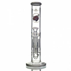 Agung Percolator Tube Full Glass Bong 30cm White