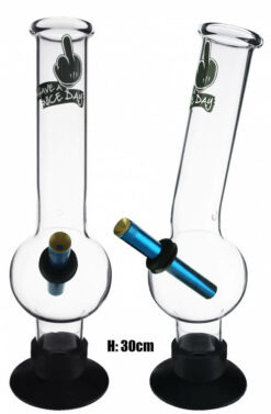 Large Glass Bonza Bubble Have A Nice Day