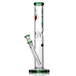 Agung Ice Slider Full Glass Bong Green 33cm
