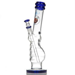 Agung Gripper Full Glass Bong Blue 33cm