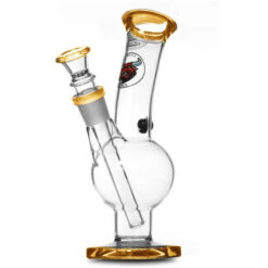 Agung Little Bull Amber Full Glass Bong 20cm