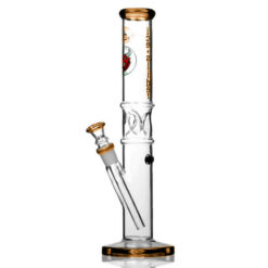 Agung Ice Slider Full Glass Bong Amber 33cm