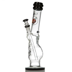 Agung Gripper Full Glass Bong Black 33cm
