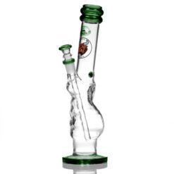 Agung Gripper Full Glass Bong Green 34cm