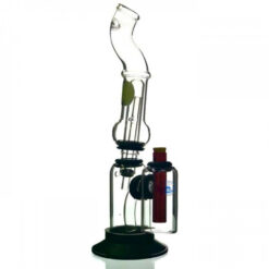 Agung Small Tar Catcher Glass Bong With Chamber 30cm