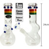 Stone Age glass bong With Ice Catcher Blue 24cm