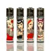 Clipper Refillable Rockabilly Pinups Large