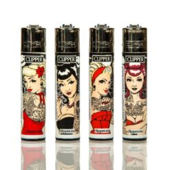 Clipper Refillable Rockabilly Pinups Large