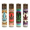 Clipper Refillable Oriental Cannabis Leaf Large