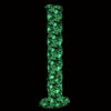 Glow In the Dark Cross Bone Straight Silicone Bong 35cm Glow In the Dark Cross Bone Straight Silicone Bong 35cm