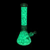 Glow in the Dark Skull Scream Alien Glass Beaker Bong 35cm