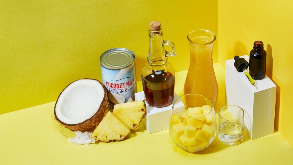 How to make a cannabis-infused piña chillada