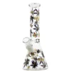 Multi-Color Marijuana Leaf Glass Beaker 25cm