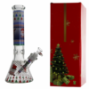 Glow In The Dark Xmas Glass Beaker 7mm With Gift Box