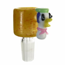 Double Wall Duck Face Glass Cone Piece 14mm