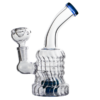 70’s Swirl Glass Water Pipe 16cm bongsnpipes