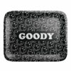 Goody Glass - Black Pattern Face Rolling Tray Goody Glass - Black Pattern Face Rolling Tray