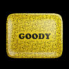 Goody Glass Yellow Pattern Face Rolling Tray Goody Glass Yellow Pattern Face Rolling Tray
