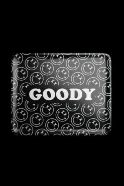 Goody Glass - Black Pattern Face Rolling Tray