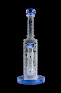 Sandblasted Mini Straight Can Water Pipe