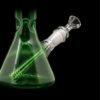 LA Pipes Green Emerald Beaker LA Pipes Green Emerald Beaker