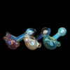 LA Pipes Glass Spoon Pipe - The Spiral Marble Head LA Pipes Glass Spoon Pipe - The Spiral Marble Head