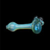 LA Pipes Glass Spoon Pipe - The Spiral Marble Head LA Pipes Glass Spoon Pipe - The Spiral Marble Head