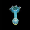 LA Pipes Glass Spoon Pipe - The Spiral Marble Head LA Pipes Glass Spoon Pipe - The Spiral Marble Head