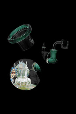 Waxmaid Rick & Morty Tiny Decal Dab Rig