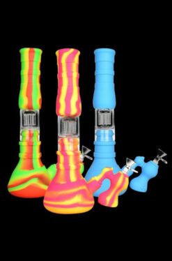 Jellyfish 3-in-1 Silicone Beaker Bong with Ashcatcher