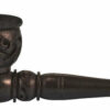4" Carved Wood Tobacco Pipe