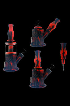 4-in-1 Multifunction Silicone Water Pipe