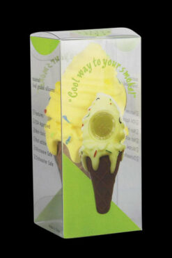 Ice Cream Silicone Hand Pipe