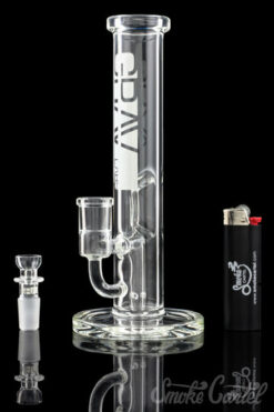 8" Flare Straight Tube with Fixed Downstem