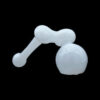 Glass Sidecar Bubbler Pipe - The Ivory Sidecar Glass Sidecar Bubbler Pipe - The Ivory Sidecar