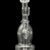 Curved Body Dab Rig with Colored Accents - Dewdrop Curved Body Dab Rig with Colored Accents - Dewdrop