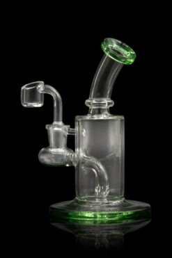 Dab Rig with Color Base and Mouthpiece