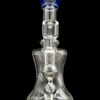 Marble-Studded Dab Rig with Colored Accents - Blue Ball Marble-Studded Dab Rig with Colored Accents - Blue Ball