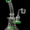 Hourglass Dab Rig with Colored Accents - Father Time Hourglass Dab Rig with Colored Accents - Father Time
