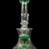 Hourglass Dab Rig with Colored Accents - Father Time Hourglass Dab Rig with Colored Accents - Father Time