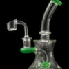 Hourglass Dab Rig with Colored Accents - Father Time Hourglass Dab Rig with Colored Accents - Father Time