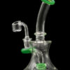 Hourglass Dab Rig with Colored Accents - Father Time Hourglass Dab Rig with Colored Accents - Father Time