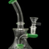 Hourglass Dab Rig with Colored Accents - Father Time Hourglass Dab Rig with Colored Accents - Father Time