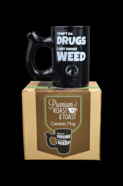 Roast & Toast I Don't Do Drugs Mug Pipe
