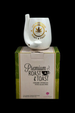 Roast & Toast 420 Vineyards Wine Glass Pipe